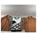 3 Sweaters - Anne Klein Knitwear and More