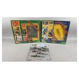 GI Joe Action Pilot, Marine, & British Gun Set