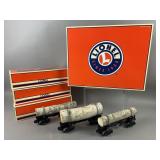 Lionel 3 Cass Scenic Railroad Skeleton Log Cars