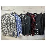 Menï¿½s Name Brand L/S Button Up Size Medium