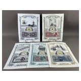 2014 "Defenders of Freedom" All 5 Intaglio Prints