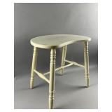 Vintage Wood Spindle Accent Stool