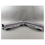 MTH Amtrak Superliner & Lounge Cafe Passenger Cars