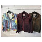 2 Teleria Zed Utility Shirt Jackets and More