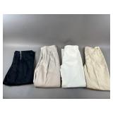 4 Pairs of Slacks - Lorenza, Worth and More