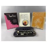 Vintage Transverse Flute & Song Books