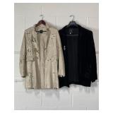 Menï¿½s Nï¿½ Open-front Sequin Blazer & More