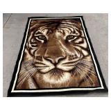 Vintage Tiger Area Rug