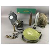 Military Artillery Shell, Training Rocket & More