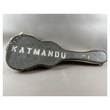 Vintage Teardrop -Shaped Guitar Case