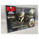 NIB GI Joe US Army Courier & WLA Harley Davidson