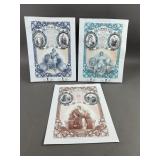 2013 "Ideals in Allegory" Intaglio Three Print Set