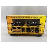 MTH Auto Carrier With T-Birds O Scale