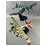Daron Worldwide Trading Two F4U/B17G Planes