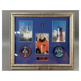 NASA Framed John Glen "Historic Flights"