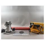 Craftsman Fixed Router, Pneumatic Stapler & More