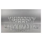Webb Corbett Georgian Crystal Glasses