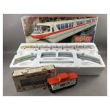 Vintage Disney Lionel Train Caboose & Monorail Set