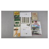 Baseball Stamps and Books