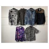 Menï¿½s Rock Roll-n-Soul Button-up Shirts & More