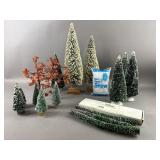 Dept56 Flocked Pine Trees, Maple Trees & More