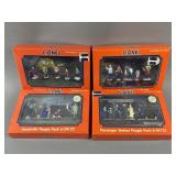 Lionel Hand Painted Pewter Figurines