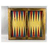 Antq/Vtg Wooden Backgammon Board