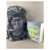 Osprey Stratos40 & Neon Lime Inflatable Basketball