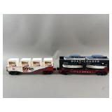 Lionel Flat Car Boat Loader & Frito Lays Flat Car
