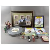 Framed Harry Potter Stamp Set & More