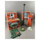 Lionel Historic Series, Smokestack & Lit Flagpole