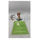 1947 PGA Championship Magazine, and Golf Statues