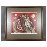 ï¿½79 Proof Etching 'Tattered Hero' by M. Vickers