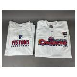 2 Detroit Pistons T-Shirts