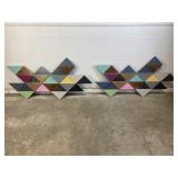 Signed Stephane Fontaine Abstract Art Hangings
