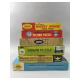 Vintage Six Puzzles Original Packaging