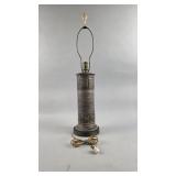 Greek Key Ceramic Table Lamp