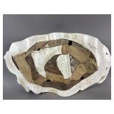 Handmade Abstract Decorative Tray