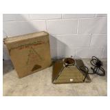 Vtg Musical Revolving Christ Tree Stand