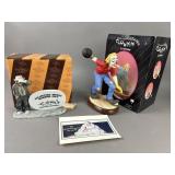 Vintage Daveï¿½s Bowling Clown Flambro Members Only