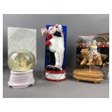 Vintage Music Box Clowns Original Boxes
