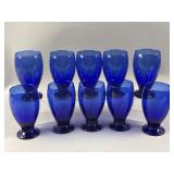 Mid-century Liberty Cobalt Glasses