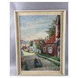 Framed/Signed Oil Painting on Canvas by Larson