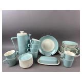 MCM Turquoise Coffe & Tea Set