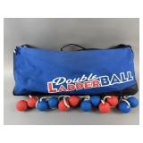 Double Ladder Ball Lawn Game With Carrying Case