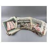Collection of Vintage Newspapers DRW Stanley Cup