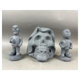 Freddy, Jason and Grim Reaper Garden Statues