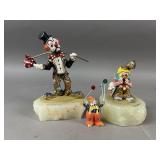 Vintage Ron Lee Clown Figurines