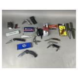 Pocket Knives and Cutting Tools Lot