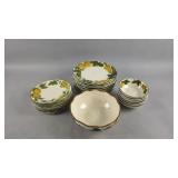 Stangl Stoneware Sculptured Fruit Dishes